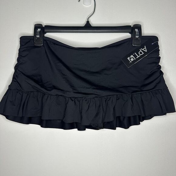 Apt. 9 Accessories - New with Tags! APT 9 Kohl's Black Women's Swim Skirt, Size Medium